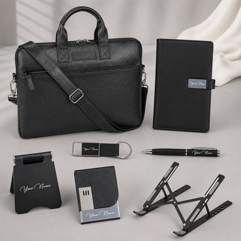 Corporate New Joinee Welcome Hamper with Laptop Bag & Essentials
